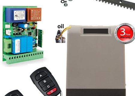 Σετ Μοτέρ γκαραζόπορτας συρόμενο Cuatro SM20 (Stantard Kit)